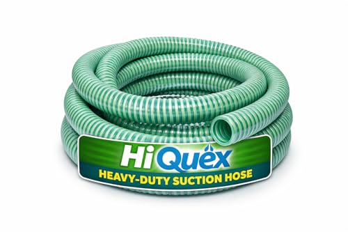 Image of Heavy Duty Green Flexible 3 /4 inch PVC Suction Hose (15Ft) for Water Pump | Durable Garden Pipe for Home & Agriculture (15Ft)-5m