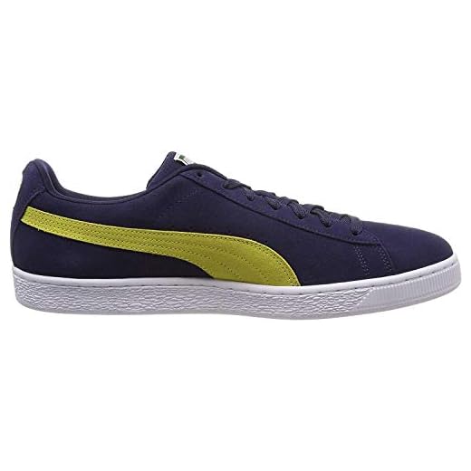 Puma Suede Classic, Zapatillas Unisex Adults’o, Azul (Peacoat-Blazing Yellow), 37 EU