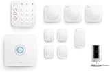 Ring Alarm - L + Innenkamera (Indoor Camera, 2. Gen.) im Paket | Alarmanlage für Haus & Wohnung mit WLAN & Kamera | Alarm-Benachrichtigungen auf dein Smartphone, haustierfreundlich | Alexa-kompatibel - 1