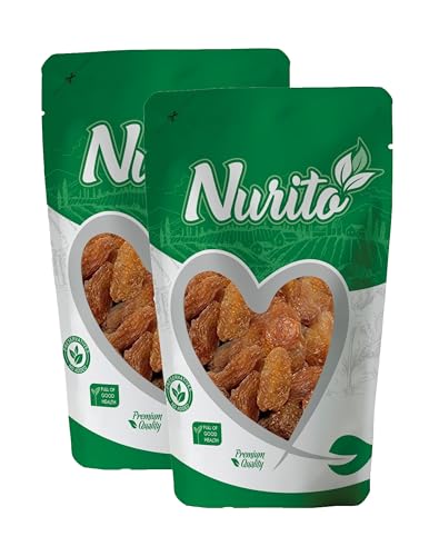 Image of Nurito Dried Fruits Nuts And Seeds (Golden Raisins /Munakka, 400G (2X200Gm))