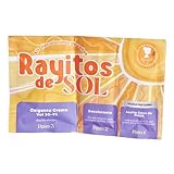 Rayitos de Sol Body Hair Bleach Kit with Coconut Oil Powder Bleach Peroxide Vol 30 - 9% Itch-Free | Legs Back Abdomen Arm Hair Bleach | Skin Protection and Nourishment