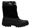 Groundwork Originals Mens Mid Calf Water Resistant Snow Rain Thermal Fur Fleece Lined Winter Mud Mucker Farm Yard Boots (11 UK, Black Suede, numeric_11) #1