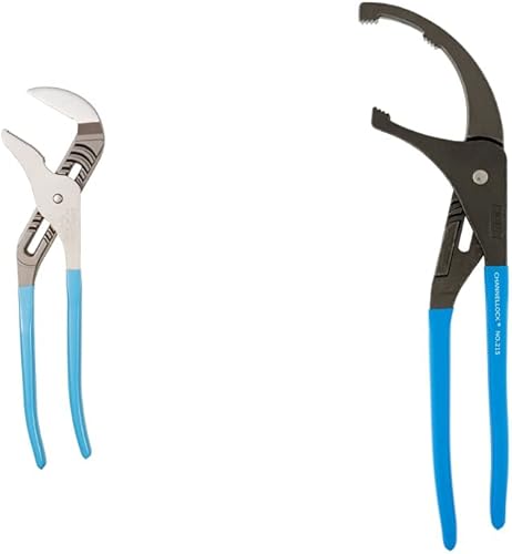 Miniatura 1 de Channellock 480 BIGAZZ Alicates para lengüeta y ranura y alicates para filtro de aceite, 2-12 a 5-12 pulgadas