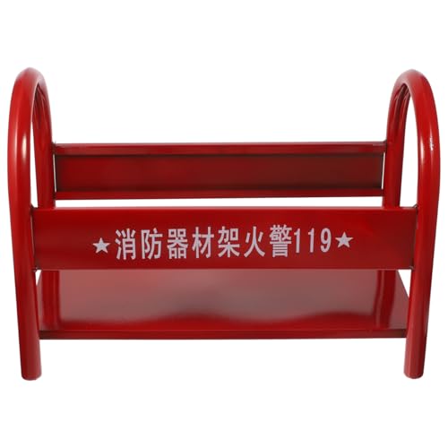 ULTECHNOVO Fire Extinguisher Storage Holder Heavy Duty Metal Fire Extinguisher Rack 14.5 Inch Shelf for Home Office School Safety