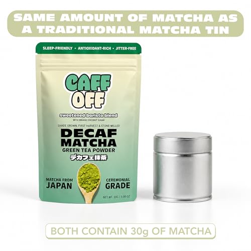 Té matcha descafeinado 30 g ceremonial miniatura 2
