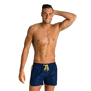 arena Barth Badpak voor heren voor zee en zwembad, van zachte stof, sneldrogend, X-shorts met binnenslip van netstof