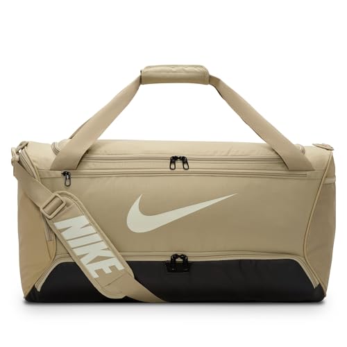 Nike Unisex – Erwachsene Brsla M-9.5 Sporttasche, Desert Khaki/Black/Sail, Einheitsgröße Nike Unisex – Erwachsene Brsla M-9.5 Sporttasche, Desert Khaki/Black/Sail, Einheitsgröße