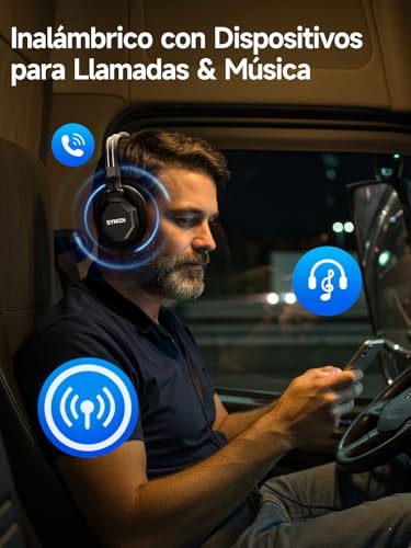 Auricular Intercomunicador Inalámbrico de 500m Alcance SYNCO XTALK Xmax con 24h de Autonomía 7