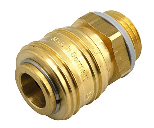 'Raccord air comprimé avec filetage extérieur NW 7,2 - G1/8 "- G1/4" - G3/8 - G1/2 ", G 1/2", 1 Cover