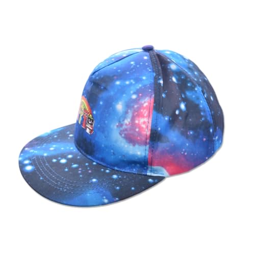 Gorra de Béisbol con Impresión de Dibujos Animados, Gorra para Hombre, Gorra de Sol De ala Plana Gorra de Béisbol Unisex Gorra de Béisbol Sombreros con Visera Verano/Invierno
