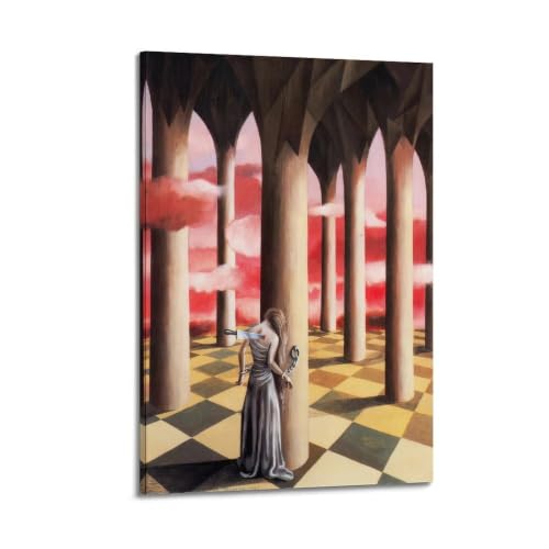 Remedios Varo Works Art Mural Impression Toile Suspendue Salon 50x76