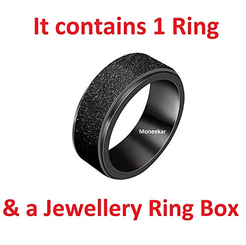 Image of Moneekar Jewels 18k Stainless Steel Ring for Men and Women