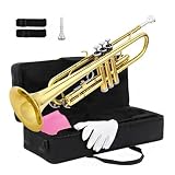 trąbka Trąbka B płaski instrument muzyczny niklowany posrebrzany