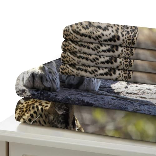 Housse de couette lavande pour parure de lit effet jardin