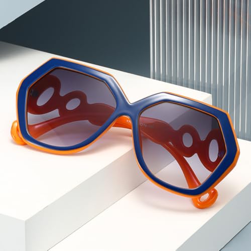 Lunettes de soleil rétro polyvalentes pour affirmer son style urbain quotidien - 2