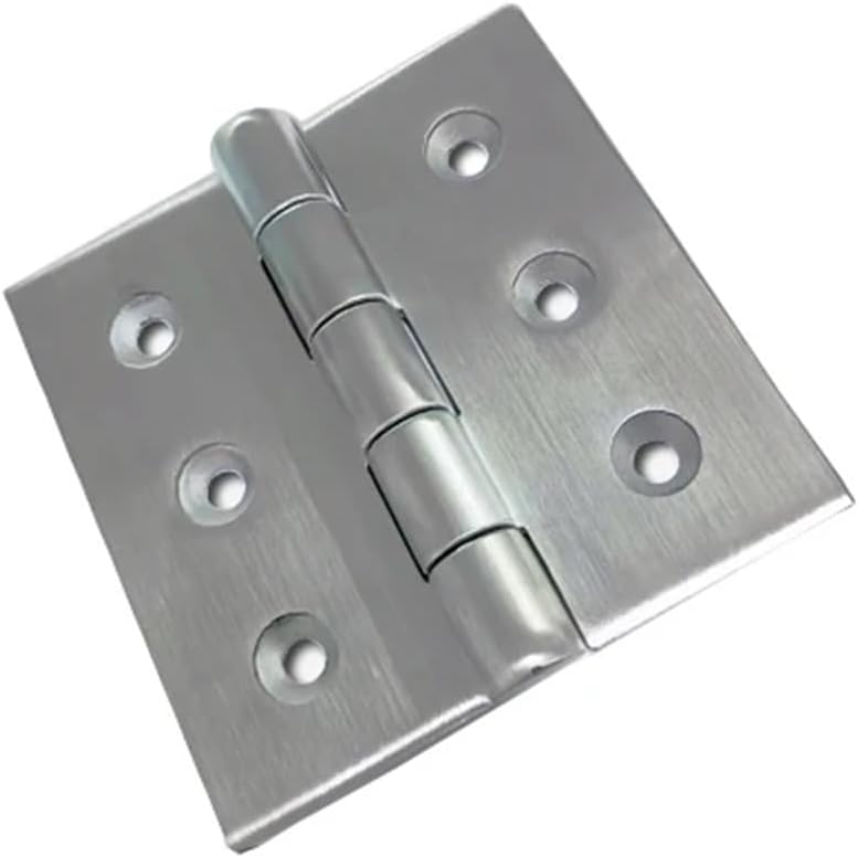 Hardware Stainless Steel Hinges Door Furniture 100 * 100 Furniture Bookcase Window Cabinet Connector Furniture Hardware(Polishing-Steel)
