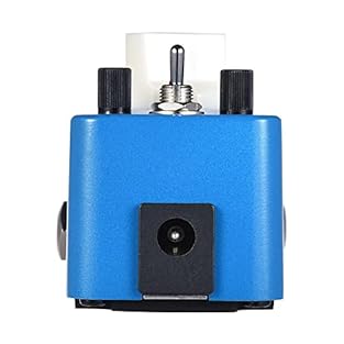[True Bypass Switch] Seamlessly transition between effects and bypass with a durable footswitch. [Robust Construction] Built with a full metal shell and led light indicator for long-lasting performance and easy control. [Dual Modes Bright & Fat] Swit...