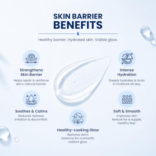 Image of BarrierVault Gel Moisturizer 100g | Triple Ceramide Complex, Squalane & Beta-Glucan | Barrier Repair Face Moisturizer for Deep Hydration | Lightweight Non-Sticky Gel Cream for Dry, Dehydrated & Combination Skin