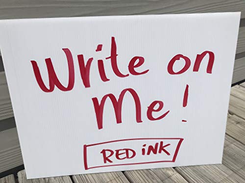 Yard Signs, 20 Pieces White Corrugated Plastic Blank Yard Signs 18X24 Inch X 4Mm, Bundle Of 20 Sheets, Great For Advertising Any Event, Write Your Own Message (20Whitesigns18X24) #TOP5