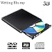 Produktbild Externer Blu-ray DVD Brenner Laufwerk 3D 4K,Bluray Schriftsteller Player DVD Optische CD Rw Rw Disc für PC Windows 10 7 8 Mac OS