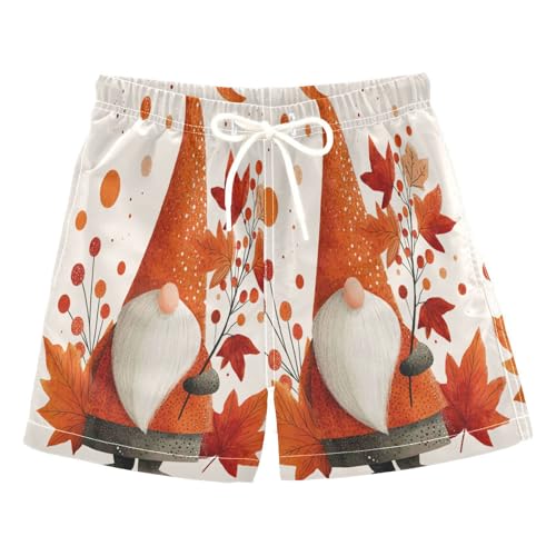 Dussdil Boys' Swim Trunks - Quick-Dry Board Shorts With Drawstring & Pockets For Beach & Pool - View #12