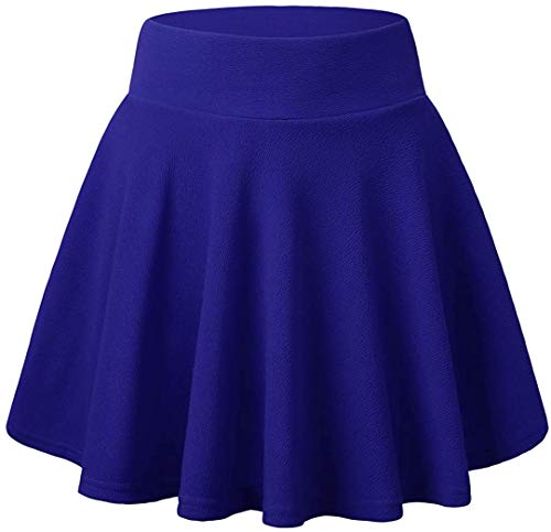 Image of Girls Kids Skater Skirts with Attached Inner Shorts (3 Years - 15 Years) rayon blend