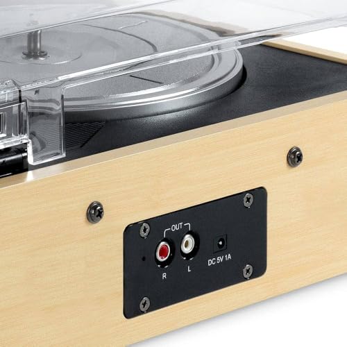 VICTROLA Platine Vinyle Bluetooth Ultra COMPACTE Eastwood Bamboo - Les Beatles, Paul McCartney, John Lennon, RIngo Starr, George Harrison VICTROLA Platine Vinyle Bluetooth Ultra COMPACTE Eastwood Bamboo – Image 5