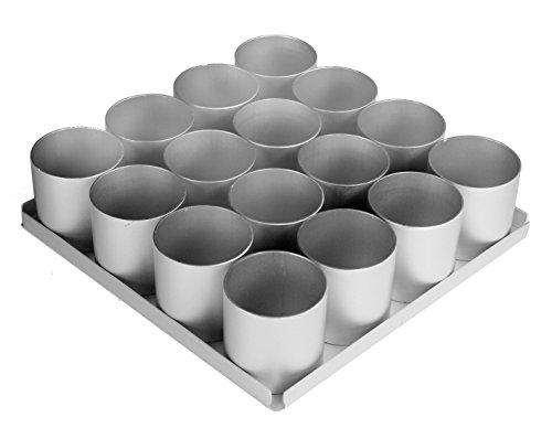 Alan Silverwood 16 Piece 2 in Round Cake Pan Set