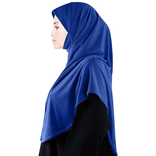 TheHijabStore.com Women's 1 Piece Amira Instant Hijab Ready to Wear Soft Head Wrap - Muslim Head Scarf Pull on Headwear
