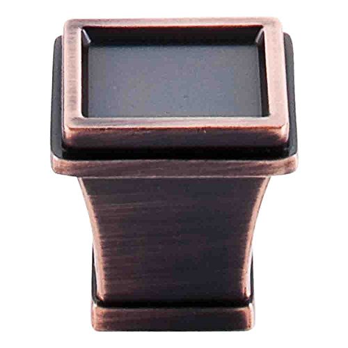 Top Knobs Great Wall Tapered Knob 1" Pewter Antique #TOP3