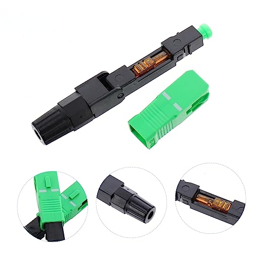 Conector rápido de modo único con alta estabilidad óptica para redes FTTH 3