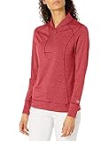 Cutter & Buck womens Cb Drytec Shoreline Half-zip Pullover Shirt, Cardinal Red Heather, Medium US