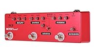 Multi effect pedal: 6 effects In 1 unit: Buffer, Booster, Overdrive, Distortion, Chorus, Delay effects. Buffer Booster: Knob-0: clean buffer. Knob>0: clean boost. The buffer is an active electronic circuit that keeps your guitar signal strong and pre...