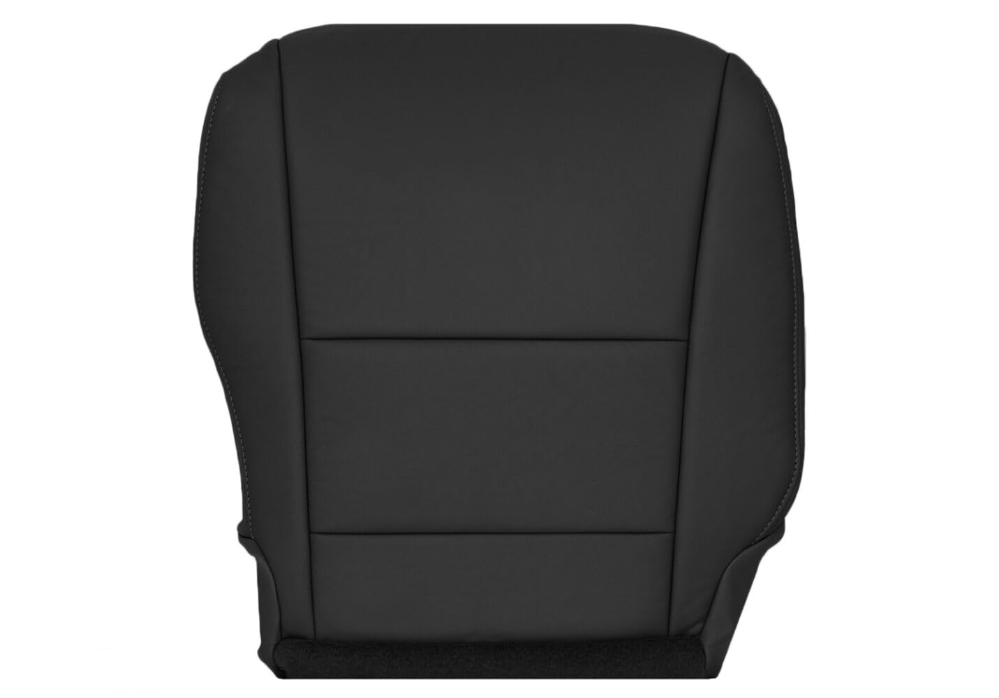 Richmond Auto Upholstery - Passenger Side Bottom Compatible with 2016-2022 Honda Pilot SUV, Replacement Genuine Leather Seat Cover, Black