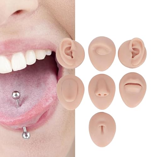 Modèle pratique oeil silicone et kit perçage corps réutilisable - 4