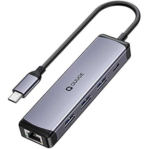 Concentrador Ethernet USB C 5 en 1 QUUGE Cover