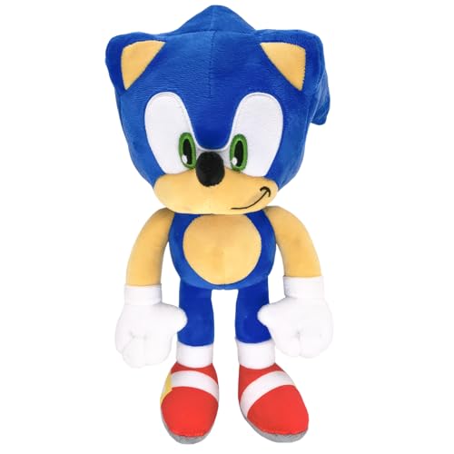 Plüschtier Spielzeug,So-nic Plüsch Spielzeug Plüschpuppen für Kinder Plüschtiere Plüschpuppe Abschlussfeier Geburtstag Partyzubehör Kindergeburtstagsgeschenke Cartoon Charaktere Blau toyfigure