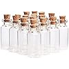 10 Bottigliette In Vetro Da 60 Ml Con Tappo, Spazzola Ed Etichette - Per Succhi, Liquori E Salse - 4