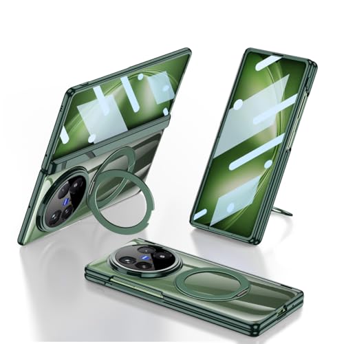 Coque VIVO X Fold 5 contre les chutes avec écran intégré et dos translucide
