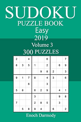 300 Easy Sudoku Puzzle Book 2019