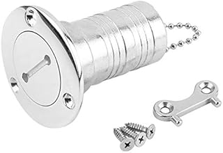 Boat Deck Filler, 316 Stainless Steel 1.5in Boat Deck Fill Filler Fuel Tank Cap Accessories for Marine Yacht