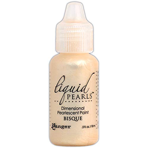 Liquid Pearls Dimensional Pearlescent Paint .5oz-Bisque Fabric