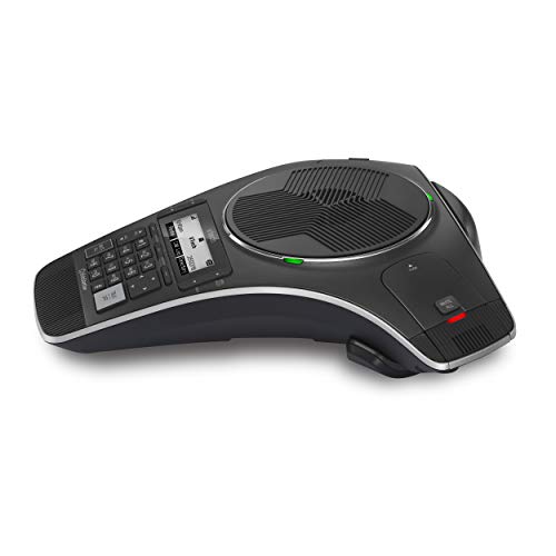 VTech VCS712 ErisStation DECT 6.0 Wireless Conference Phone with 2 Wireless Mics, Full-Duplex Speakerphone, Orbitlink Technology, 150ft Range, Black - image 4