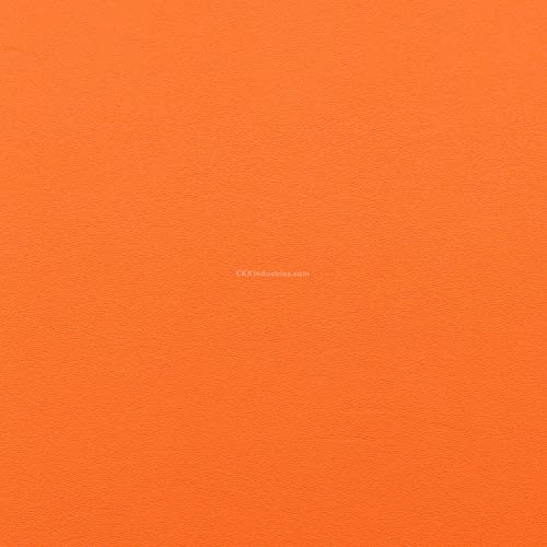 KYDEX Thermoform Sheet - (P1 Texture) - (.080 Thickness) - (12in x 24in) - (Hunter Orange) - (1 Sheet) - DIY Holster Making, Airsoft Armor, Cosplay Uniforms
