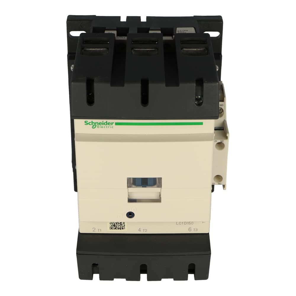 LC1D150P7 | SCHNEIDER TESYS D CONTACTOR - 3P(3 NO) - AC-3 - ‹= 440 V 150 A - 230 V AC 50/60 HZ Coil