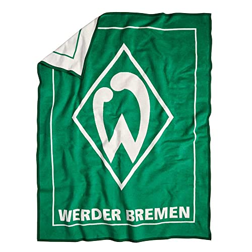 Werder Bremen SV Veloursdecke Raute ca. 150 x 200 cm