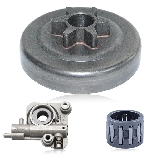 Atunee CS-3000 Auto Oiler Assembly & Clutch Drum for Echo CS-355T CS-300 CS-3000 CS-301 CS-340