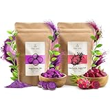 Geschenkset Mary Rose – Rosa Matcha mit Drachenfrucht & Lila Matcha mit Ube (2 x 50 g)