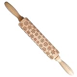 [Einfache Reinigung]: Der Holzwalzstab ist leicht zu reinigen. Einfach mit Wasser waschen und an der Luft trocknen. Wenn Sie Wasser sparen müssen, verwenden Sie ein Handtuch, um es an einem kühlen, belüfteten Ort zu trocknen. Nicht in die Spülmaschine geben oder einweichen. Direkte Sonneneinstrahlung vermeiden.