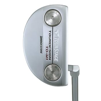 TOUR STAGE TOURDESIGN TD-M１パター　長さは３４インチ Amazon.co.jp: ブリヂストン(BRIDGESTONE) TOURSTAGE PUTTER TD